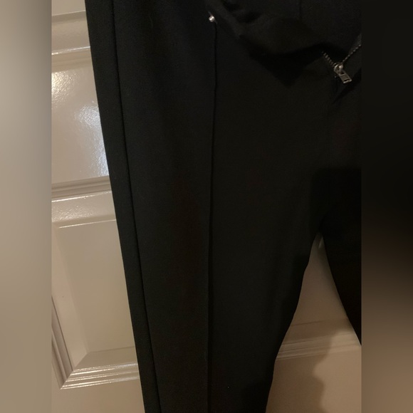 Silence + Noise Black Pants Foot Straps - Picture 2 of 4